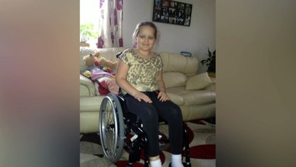 Dashcam of road rage crash which paralysed young sisters