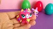 Colorful Surprise Eggs With Cute Toys Dora the Explorer My Little Pony Littlest Pet Shop & Filly