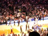 2010.12.15 - NYC Day 1 - Knicks vs. Celtics Game Amare Hits A 3 Pointer At the Buzzer