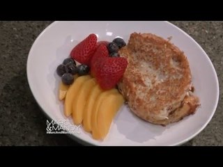 Chocolate Filled, Coconut Crusted French Toast | Marc & Mandy Show