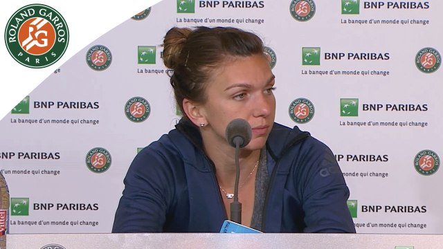 Roland-Garros 2016 Conférence de presse Halep / 3T