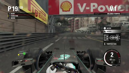 Formula 1 Grand Prix Monaco 2016 F1 Lluvia | Gran Premio Formula 1 Mónaco 2016 | F1 2015 PS4