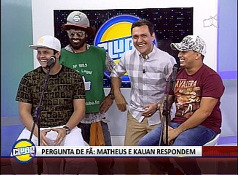 PERGUNTA DE FÃ: MATHEUS E KAUAN RESPONDEM