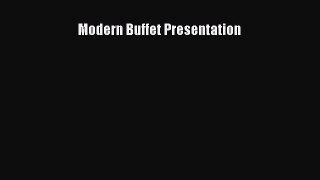 Download Modern Buffet Presentation Ebook Online