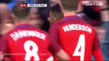 Rashford M. Goal HD - England 1-0 Australia - 27-05-2016 Friendly Match