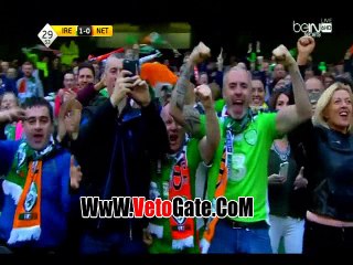 "شين لونغ"يتقدم بالهدف الاول لـ ايرلندا فى هولندا