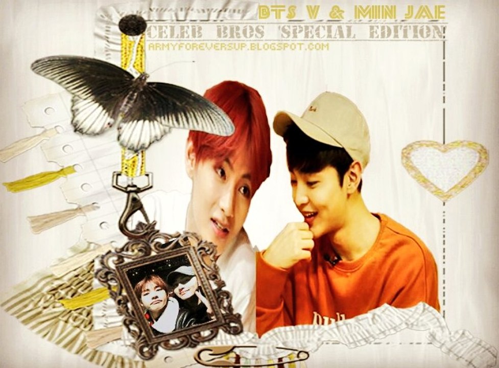 (Arabic Sub)BTS V & Minjae, Celeb Bros 'Special Edition'