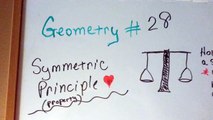 What is the Symmetric principle (Geometry #28)