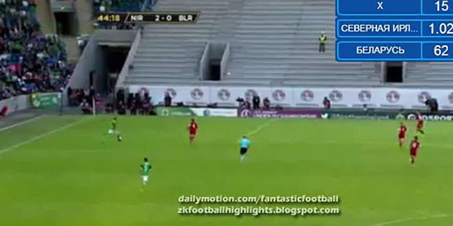 Half Time Goal HD - Northern Ireland 2-0 Belarus - Friendly 27.05.2016