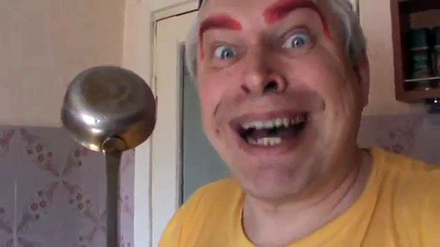 Красные брови — А хотите я вам по носу заеду половником — видео прикол пародия на актёра