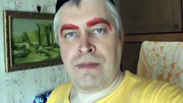 Красные брови — Вы меня узнали — Это я красные брови — видео прикол пародия на актёра