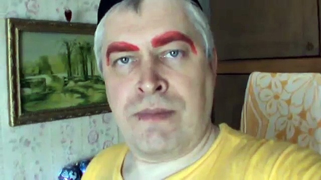 Красные брови — Вы меня узнали — Это я красные брови — видео прикол пародия на актёра