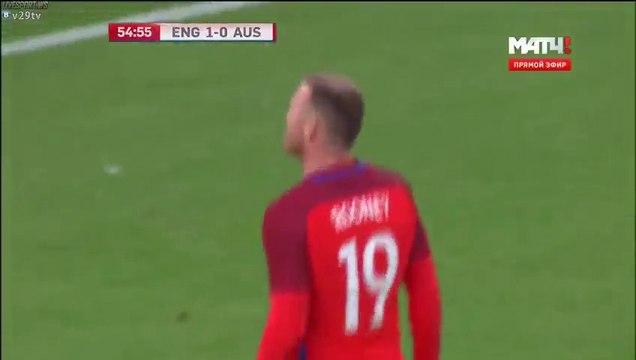 Wayne Rooney Goal HD - England 2-0 Australia - 27.05.2016