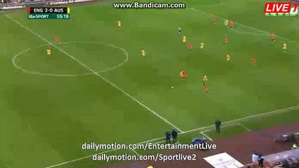 Wayne Rooney Goaaal - England 2-0 Australia Friendly