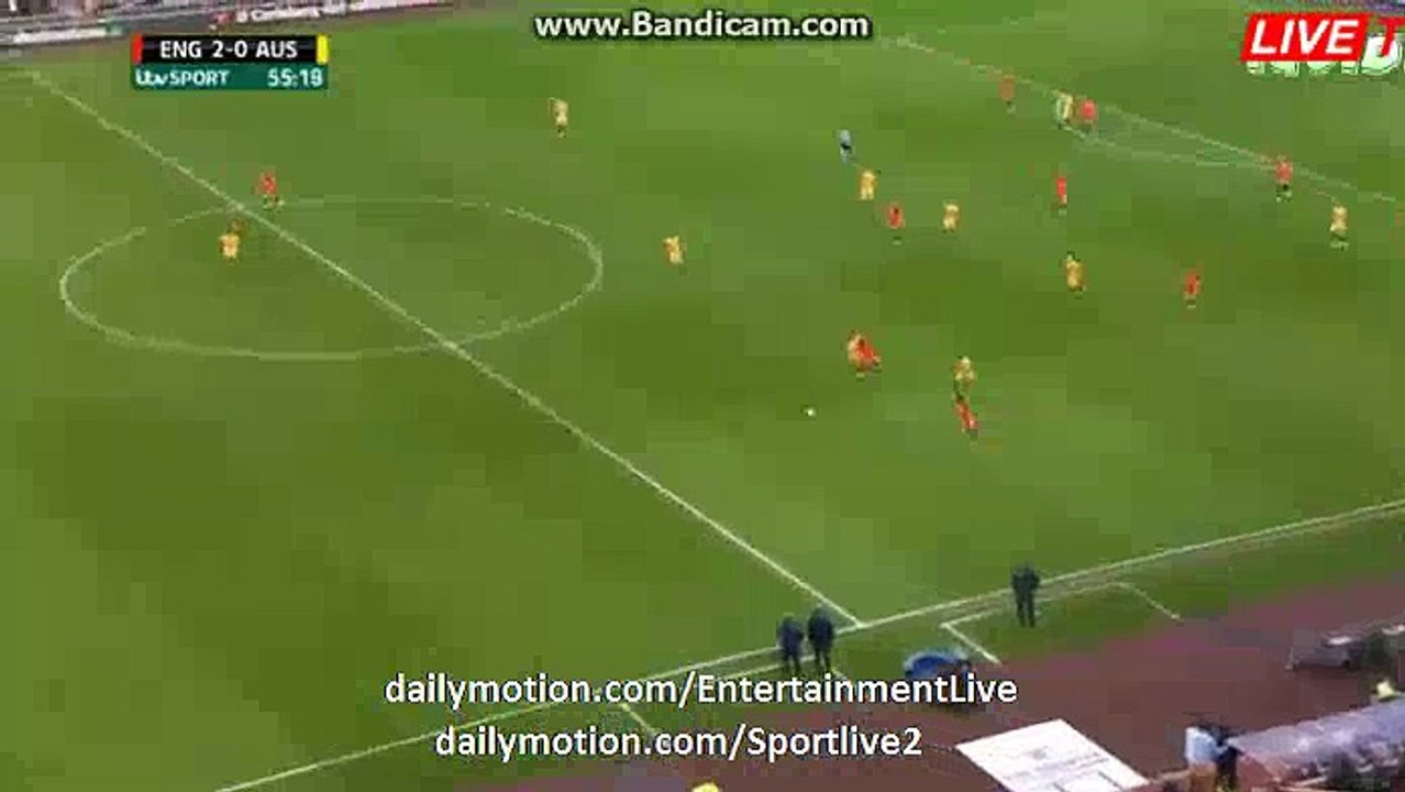 Wayne Rooney Goaaal - England 2-0 Australia Friendly