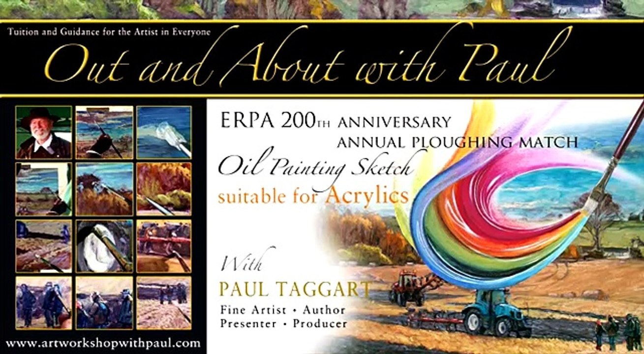 'Out and About with Paul - Oil Painting Sketch with Paul Taggart'