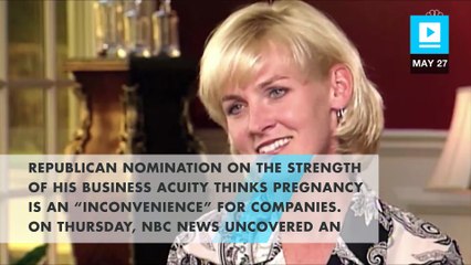 Trump called pregnancy an “inconvenience” for business owners