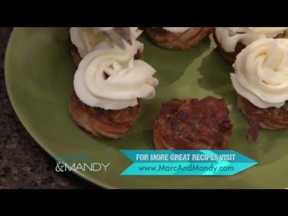 Bacon Wrapped Meatloaf Muffins