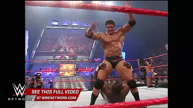 Chris Jericho & Shelton Benjamin vs. Randy Orton & Batista- Raw,