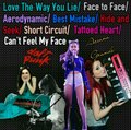 Daft Punk and Ariana GrandeLove The Way You Lie Face To Face Aerodynamic Best Mistake Hide And Seek Short Circuit Tattoe