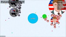 Agar.io - Jumbo VS DONALD TRUMP Last Man Standing ( Solo Agario Gameplay )