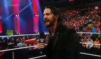 WWE RAW 5_23_16 Roman Reigns Confronts Seth Rollins - WWE Seth Rollins Returns to RAW 5_23_16
