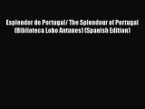 PDF Esplendor de Portugal/ The Splendour of Portugal (Biblioteca Lobo Antunes) (Spanish Edition)