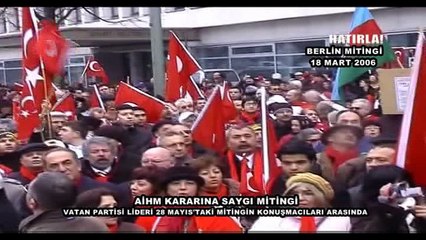 Berlin'de AİHM kararına saygı mitingi