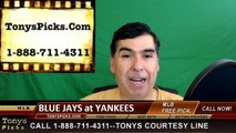 Toronto Blue Jays vs. New York Yankees Pick Prediction MLB Baseball Odds Preview 5-25-2016