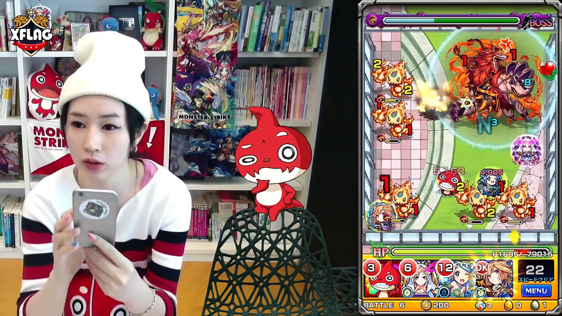 モンストアニメのオラゴンを連れてフェンリルxに挑戦 オラゴンチャレンジ モンストアニメ公式 Video Dailymotion
