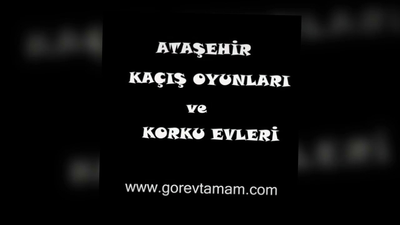 Ataşehir Evden Kaçış Oyunları