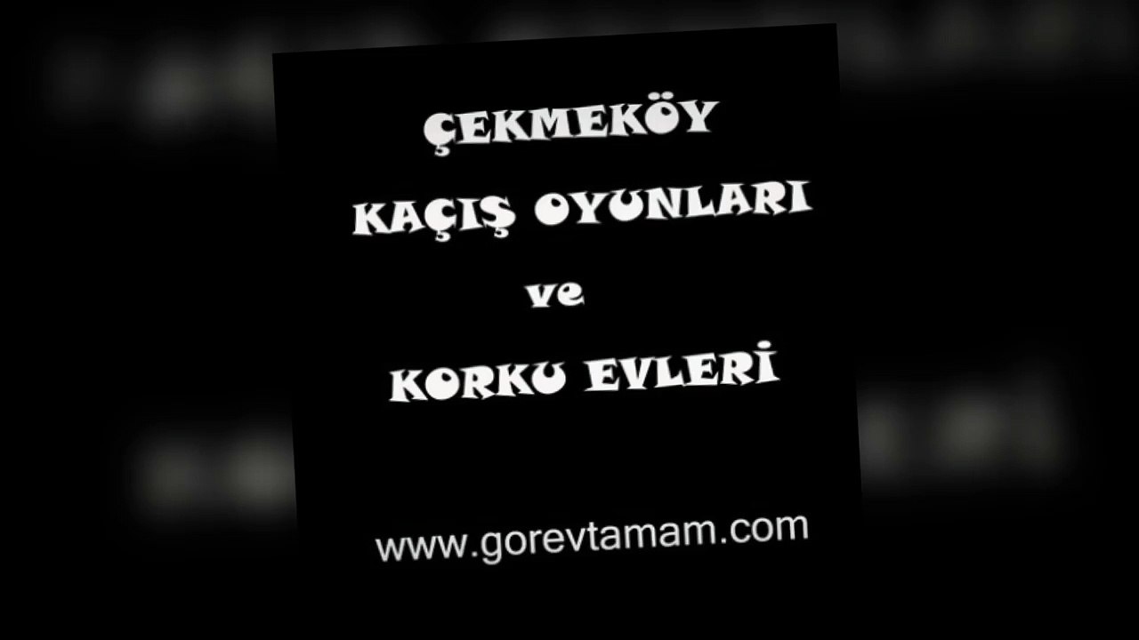 Çekmeköy Evden Kaçış Oyunları