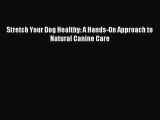 READ FREE E-books Stretch Your Dog Healthy: A Hands-On Approach to Natural Canine Care Online