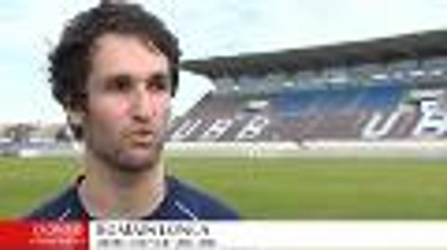 Cadrage débordement - Romain Lonca : Demi d'Ouverture UBB