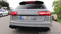 Audi RS6 Sport Exhaust SCARY Mountain Ride - A Family Supercar!