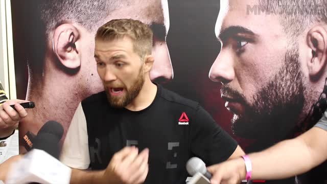 Bryan Caraway full media scrum ahead of UFC Fight Night 88.m4v