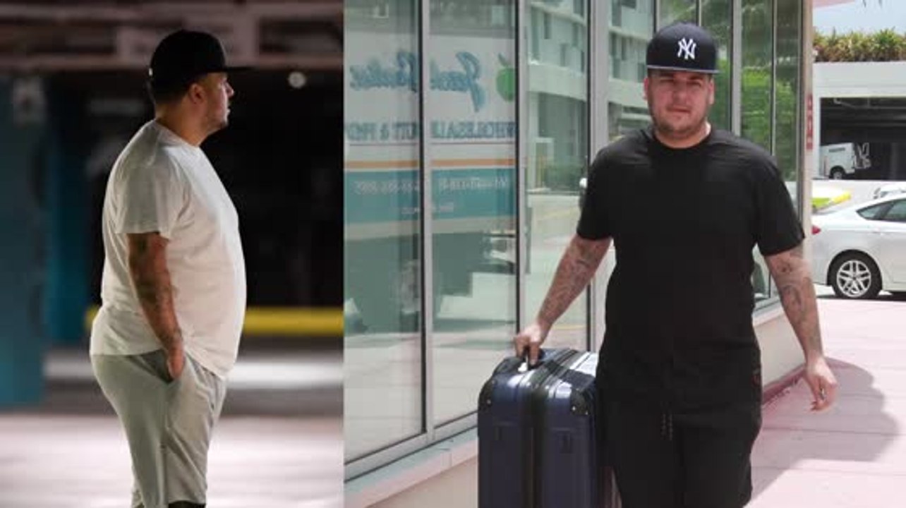 Rob Kardashian muestra consciencia propia con fotos de progreso en su pérdida de peso