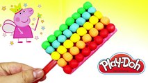 play doh rainbow colorful!  wow ice cream rainbow wonderful and peppa pig en toys