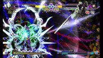 Blazblue Continuum Shift Extend - Hakumen vs Hazama (11 Dec 2012)