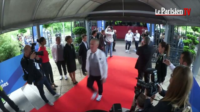 Bain de foule pour les Bleus à l'hippodrome de Vincennes