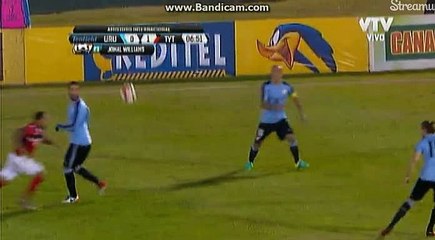 Jomal Williams Goal ~ Uruguay vs Trinidad & Tobago 0-1