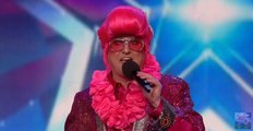 Rainbow Elvis is ready to rock 'n' roll Week 1 Auditions Britain’s Got Talent 2016