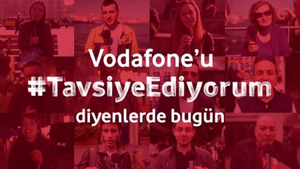 Kadir kaşıkçı Vodafoneu #TavsiyeEdiyorum Diyor