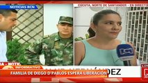 Liberación de Salud Hernández nos da esperanza que Diego esté libre pronto: esposa de periodista de RCN en manos del ELN