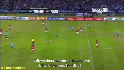 Edinson Cavani Fantastic Elastico Skills Uruguay 0-1 Trin And Tobago