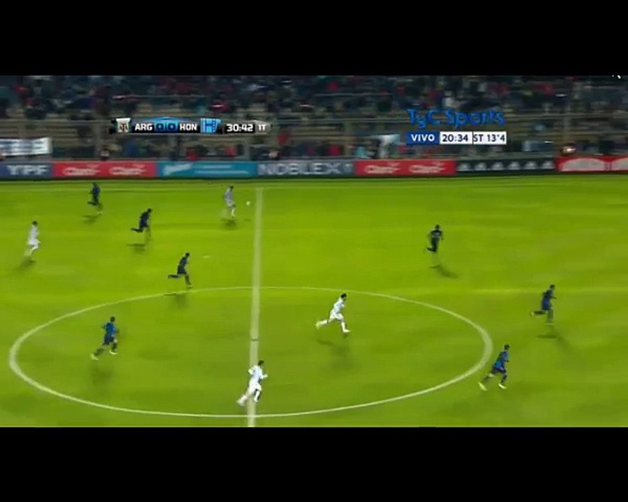 Higuain Goal - Argentina vs Honduras 1-0 28.05....