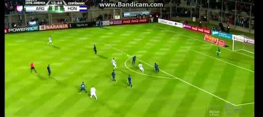 Half Time Goals - Argentina 1-0 Hunduras 28-05-2016