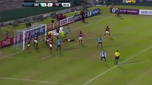 Edinson Cavani 2nd Goal HD - Uruguay 2-1 Trinidad y Tobago 27.05.2016