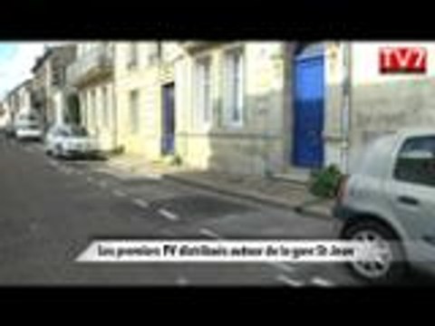 Bordeaux : distribution de PV autour de la gare Saint-Jean