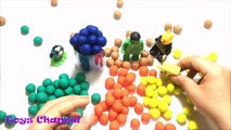 Rainbow Bubble Gum Surprise Cups Kung Fu Panda Batman vs Hulk Shopkins Peppa Pig & More!